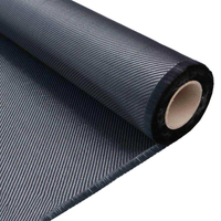 Tissu de fibre de carbone en carbone 3K ou 3K