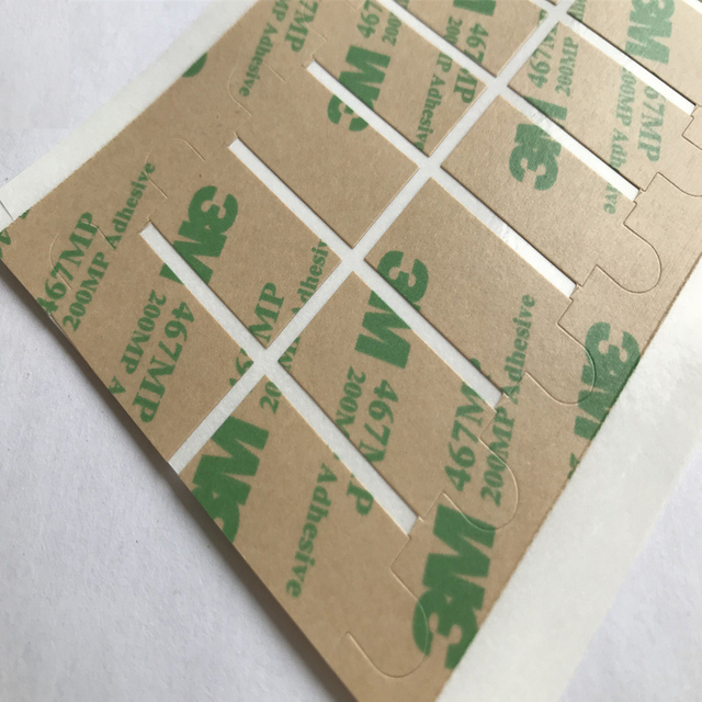 Découpé à l'emporte-pièce 3M 7733FL Durabilité optimale Matériaux supérieurs d'exposition aux UV en extérieur Étiquettes plastifiées en polyester transparent résistant aux UV