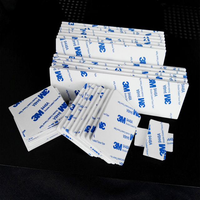 Die Cut 3M 7323V Industrie Polyester Étiquette auto-adhésive Bright Silver Pet Barcode Rape NamePlate Goods Durable Marchandes AVERTISSEMENT 