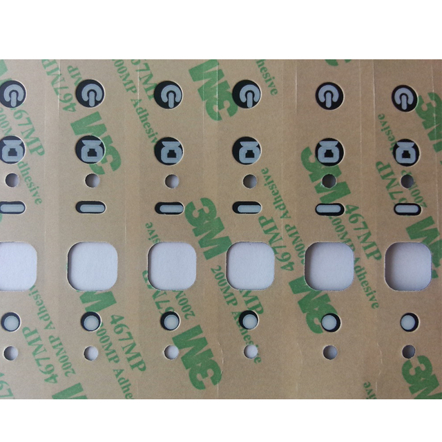 Découpé à l'emporte-pièce 3M 7733FL Durabilité optimale Matériaux supérieurs d'exposition aux UV en extérieur Étiquettes plastifiées en polyester transparent résistant aux UV