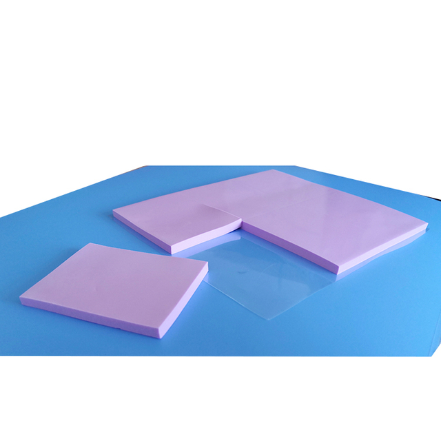 GPU à haute conductivité GPU CPU Adhésif Silicone Rubber Isolation PAD pour téléphone mobile Thermal Silicone Conductor Gap Pad